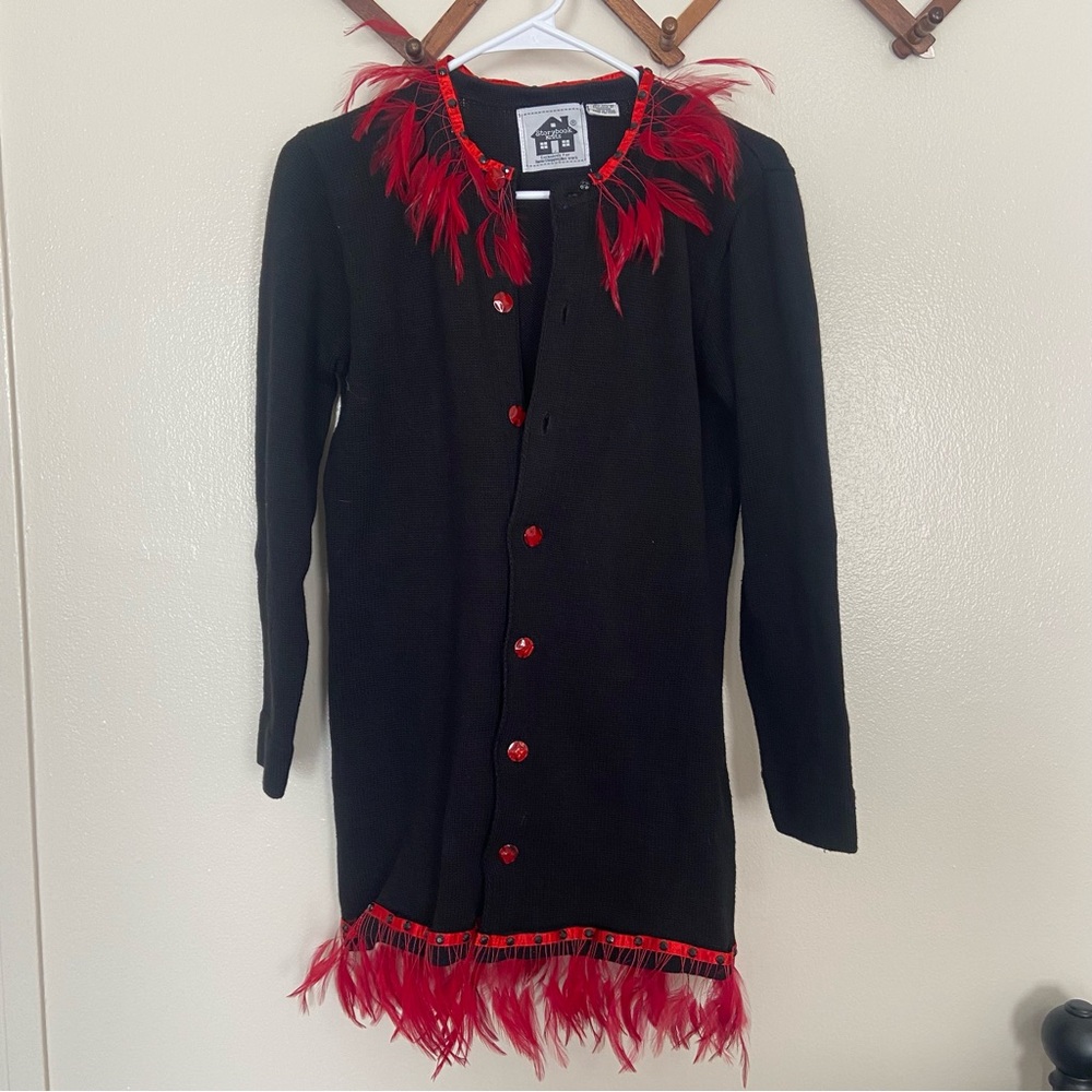 Storybook Knits feathered cardigan